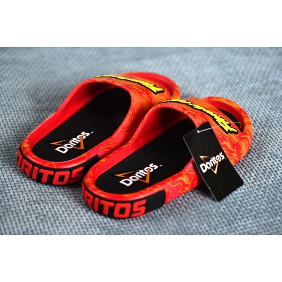 New! Size: 7 Men/8 Women | Doritos Flamin\' Hot Slip On Sandals / Slides main image 11